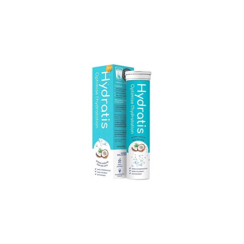 Hydralin Hydratation Noix de Coco x20 pastilles effervescentes
