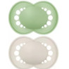 2 Sucettes Original Tendance 6 Mois Et + Ou - / Couleur Aléatoire
