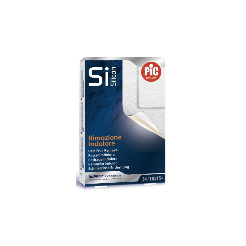 Pic - Silicone Solution Patch Post-Chirurgical - 5 pièces