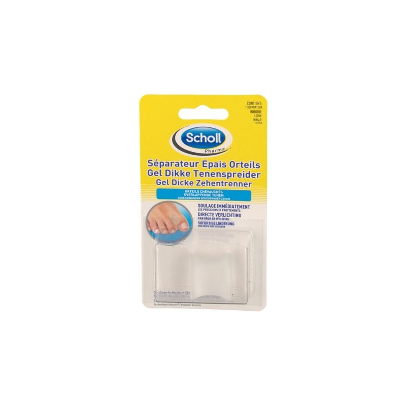 Scholl Séparateur Epais Orteils Chevauchés 