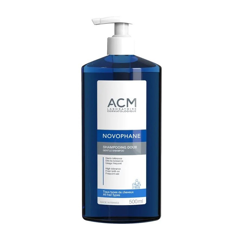 ACM Novophane Shampoing Doux Tous Types de Cheveux 500ml