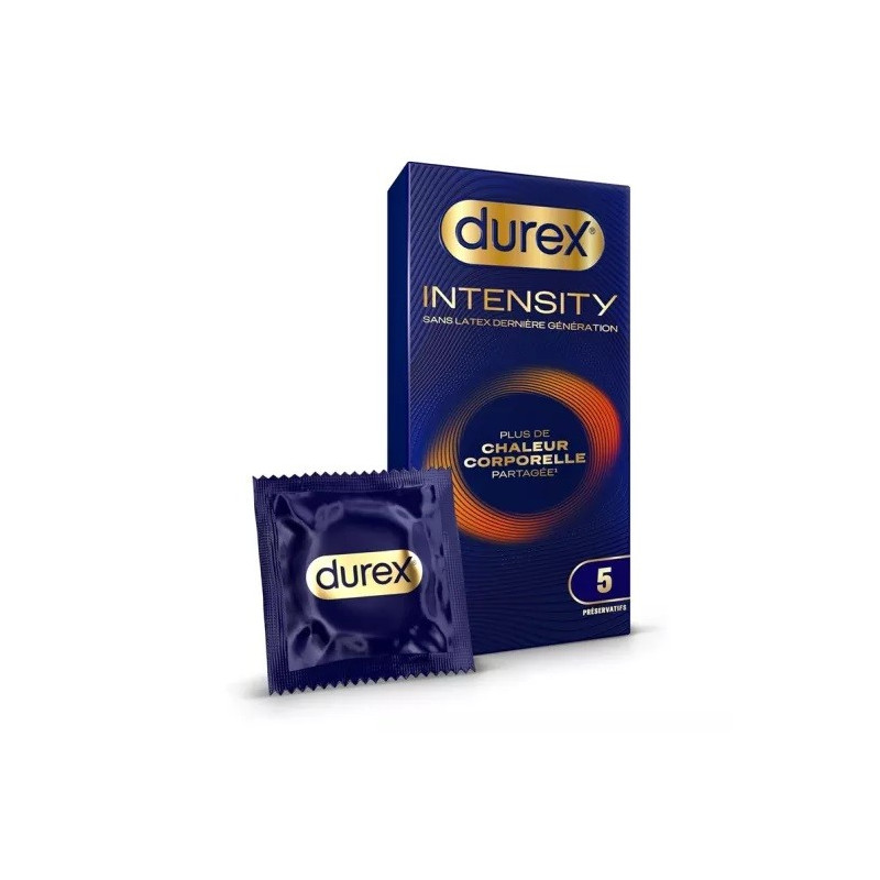 Durex Intensity Préservatifs Sans Latex x5 Préservatifs