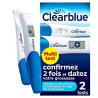 Clearblue Test de grossesse Confirmé 2 fois et daté x2 tests