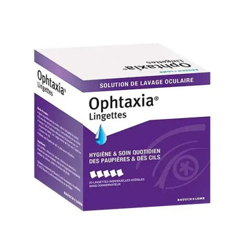 Ophtaxia Lingettes x 20