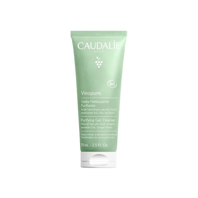 Caudalie Vinopure Gelée Nettoyante Purifiante Bio 75ml