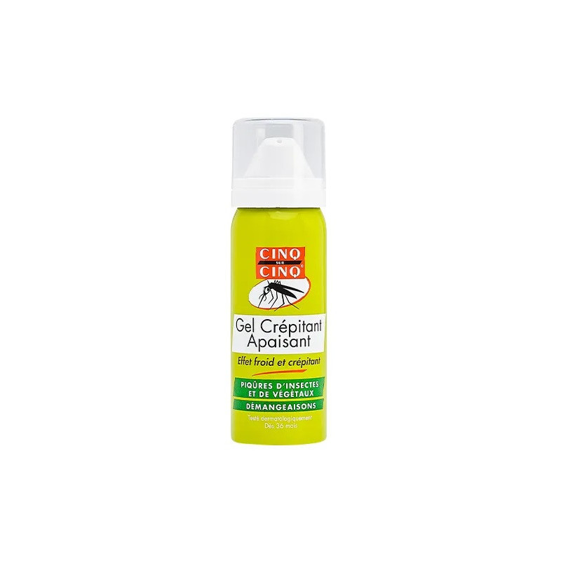Cinq sur Cinq Gel Crépitant Apaisant 50ml