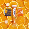 Upsa Hydrafrizz Hydra + Boost Goût Orange, 16 Comprimés Effervescents