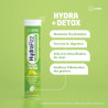 Upsa Hydrafrizz Hydra + Détox - Goût Orange, 16 Comprimés Effervescents