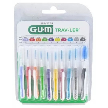 Gum Trav-Ler 10 Brossettes...