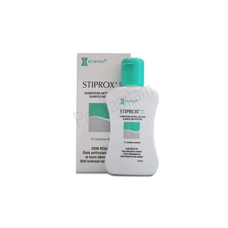 STIEFEL STIPROX 1% SHAMPOOING ANTIPELLICULAIRE SOIN REGULIER 100 ML STIEFEL STIPROX 1% SHAMPOOING ANTIPELLICULAIRE SOIN REGULIER 100 ML