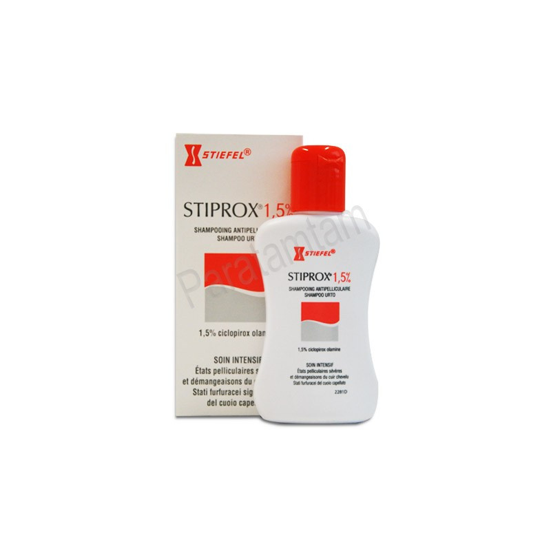 STIEFEL STIPROX 1.5% SHAMPOOING ANTIPELLICULAIRE SOIN INTENSIF 100 ML STIEFEL STIPROX 1.5% SHAMPOOING ANTIPELLICULAIRE SOIN INTENSIF 100 ML