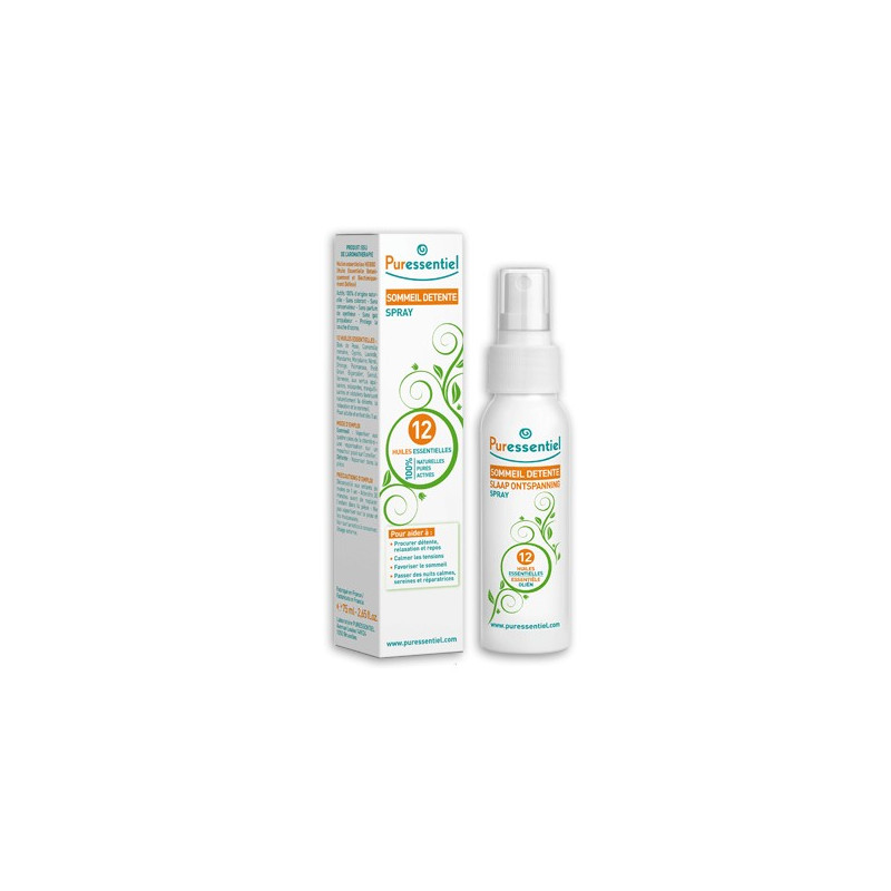 Puressentiel Sommeil Detente Spray Aérien 75 ml Puressentiel Sommeil Detente Spray Aérien 75 ml