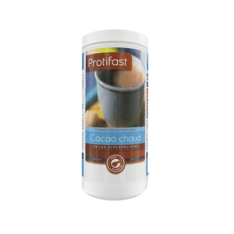 Protifast Hyperproteine Boisson Cacao Chaud Pot 500 g Protifast Hyperproteine Boisson Cacao Chaud Pot 500 g
