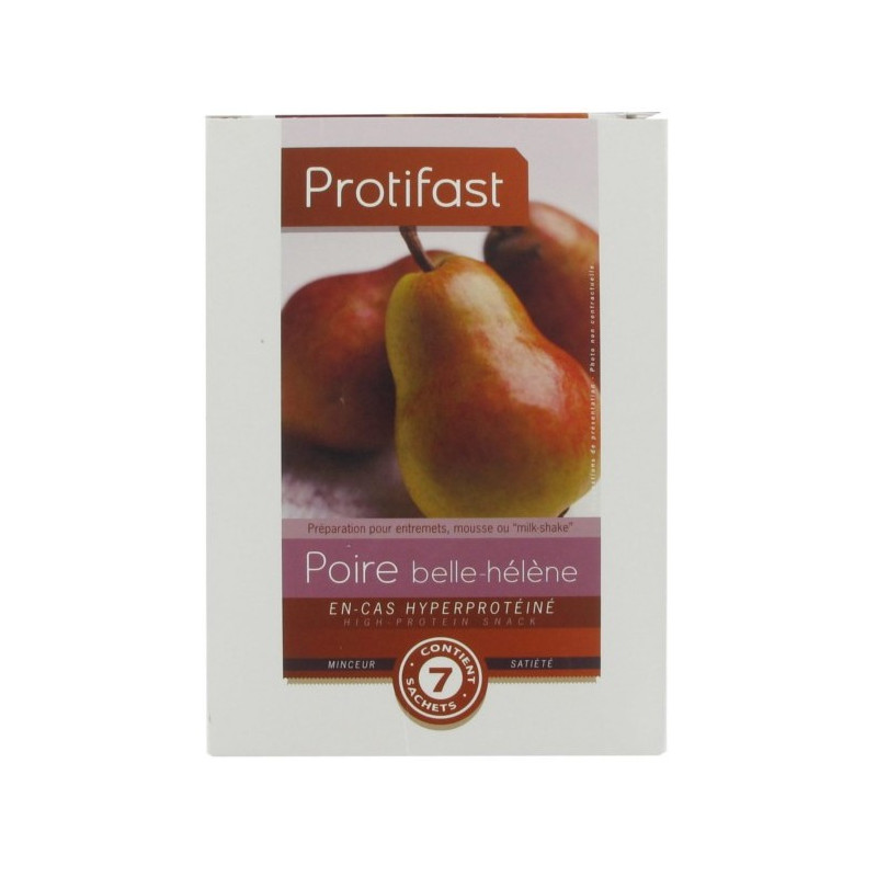 Protifast Entremets Poire Belle-Hélène 7 Sachets Protifast Entremets Poire Belle-Hélène 7 Sachets