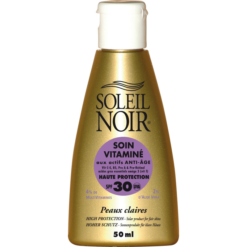 Soleil Noir Soin Vitamine Spf 30 - 50 ml Soleil Noir Soin Vitamine Spf 30 - 50 ml