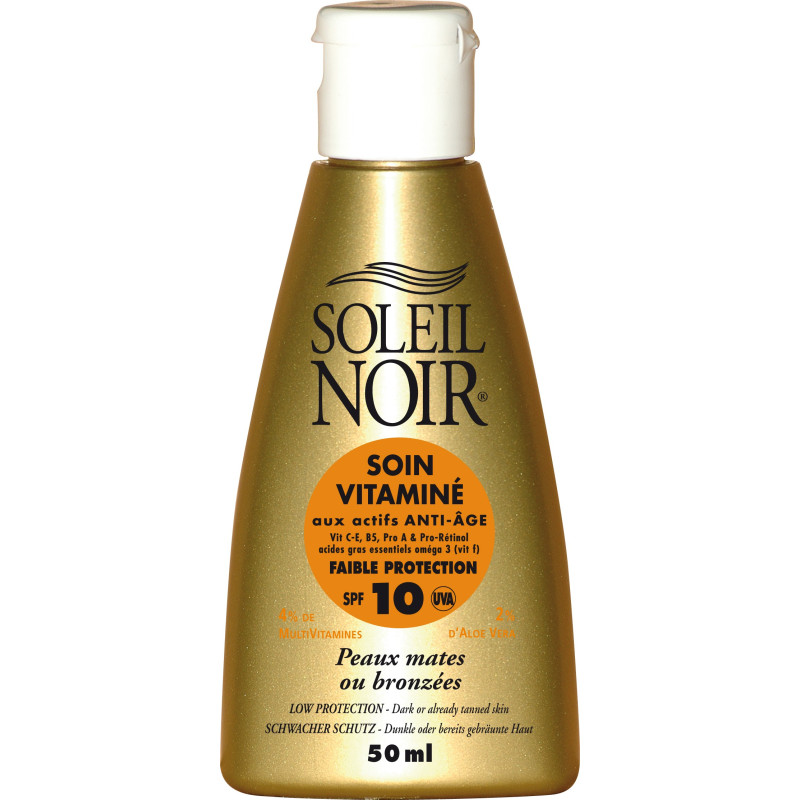 Soleil Noir Soin Vitamine Spf 10 - 50 ml Soleil Noir Soin Vitamine Spf 10 - 50 ml