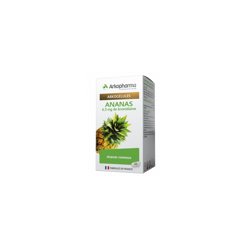 Arkopharma Arkogelules Ananas 45 Gelules Arkopharma Arkogelules Ananas 45 Gelules