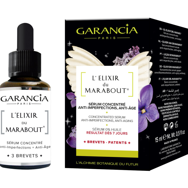 Garancia "ELIXIR DU MARABOUT" sérum concentré 15 ml Garancia "ELIXIR DU MARABOUT" sérum concentré 15 ml