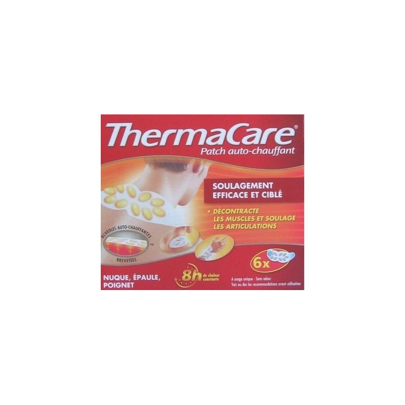 Thermacare Patch Chauffant Antidouleur Nuque 6 Patchs Thermacare Patch Chauffant Antidouleur Nuque 6 Patchs