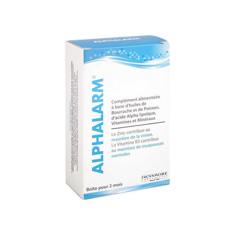 Alphalarm Maintien de la Vision 60 Capsules Alphalarm Maintien de la Vision 60 Capsules