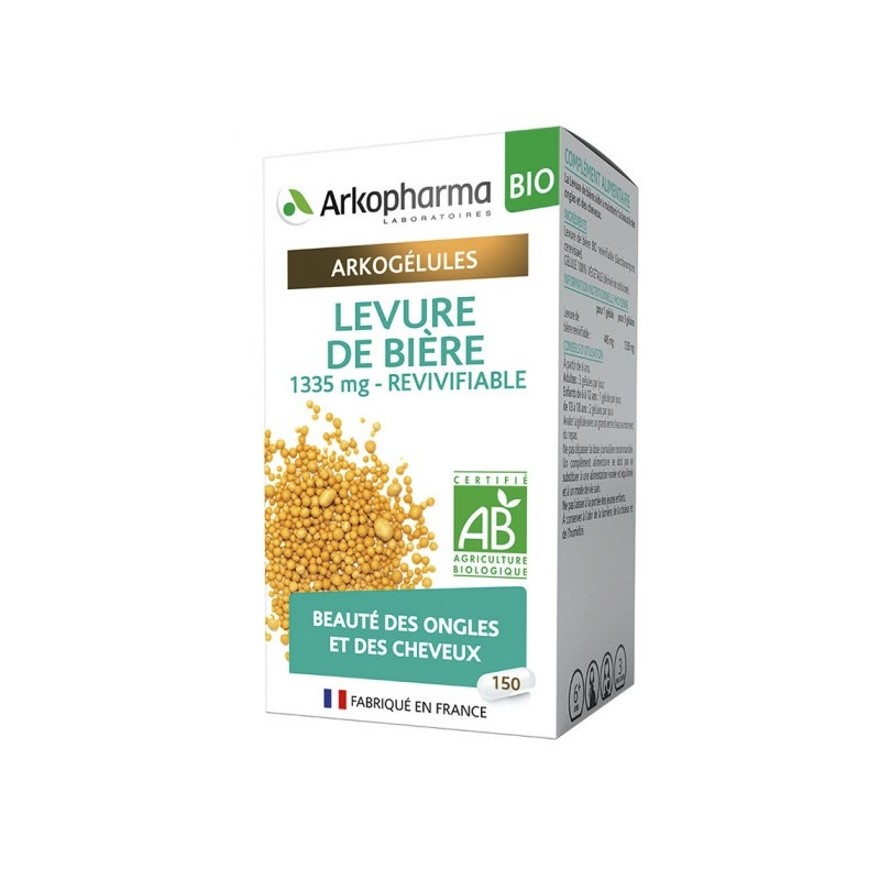 Arkopharma Arkogélules Levure de Biere 150 Gelules Arkopharma Arkogélules Levure de Biere 150 Gelules