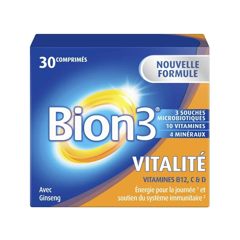 Bion3 Energie Continue 30 comprimés Bion3 Energie Continue 30 comprimés