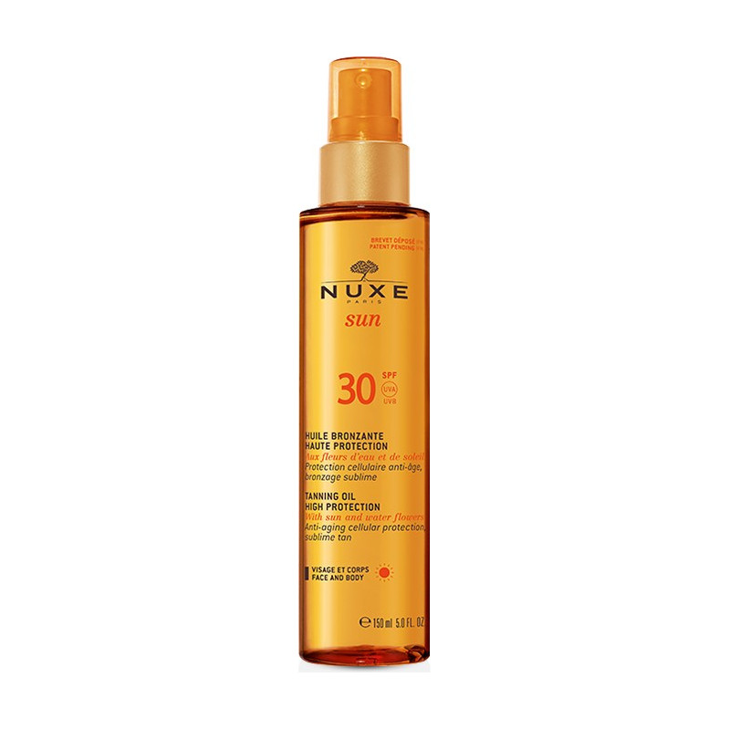 Nuxe Sun Huile Bronzante Visage et Corps SPF 30 - 150 ml Nuxe Sun Huile Bronzante Visage et Corps SPF 30 - 150 ml