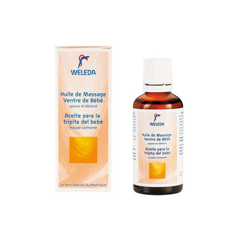 Weleda Bébé Huile Massage Ventre de Bébé 50 ML Weleda Bébé Huile Massage Ventre de Bébé 50 ML