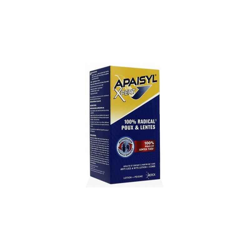 Apaisyl Xpert Anti-poux et Lentes 100 ml Apaisyl Xpert Anti-poux et Lentes 100 ml
