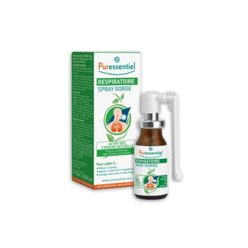 Puressentiel Respiratoire Spray Gorge 15 ml