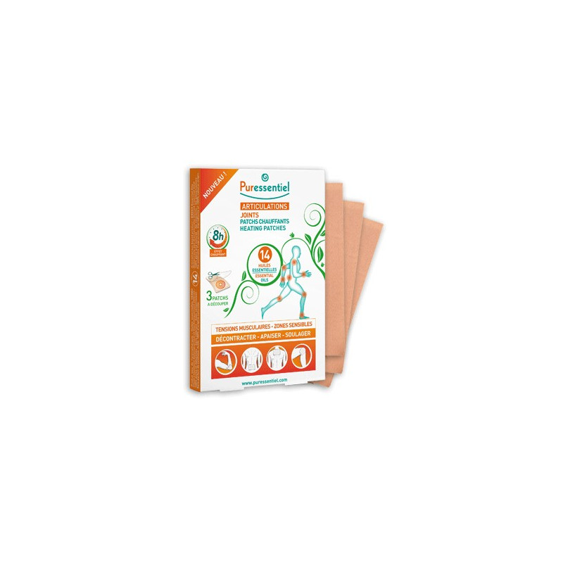 Puressentiel Articulations Patchs chauffants x 3 Puressentiel Articulations Patchs chauffants x 3