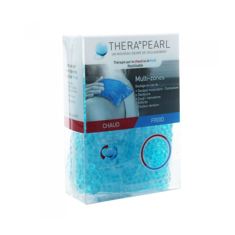 Thera Pearl Multi-zones Thérapie par le chaud ou le froid 19,1 cm x 11,4 cm Thera Pearl Multi-zones Thérapie par le chaud ou le froid 19,1 cm x 11,4 cm