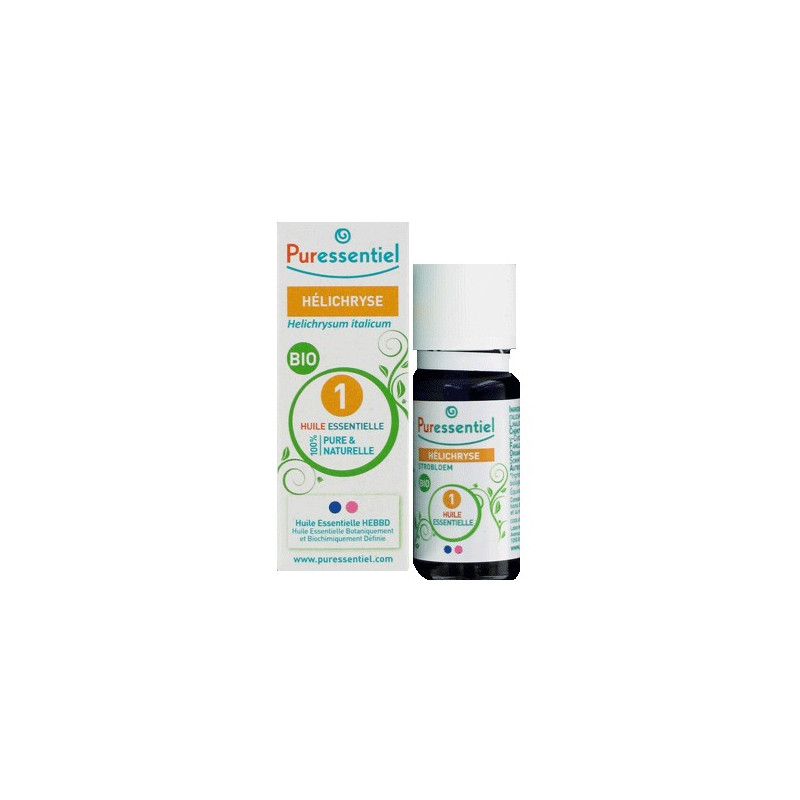 Puressentiel Huile Essentielle Bio Hélichryse (Immortelle) 5 ml Puressentiel Huile Essentielle Bio Hélichryse (Immortelle) 5 ml