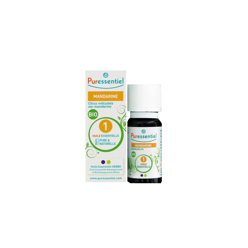 Puressentiel Huile Essentielle Bio Mandarine verte 10 ml Puressentiel Huile Essentielle Bio Mandarine verte 10 ml