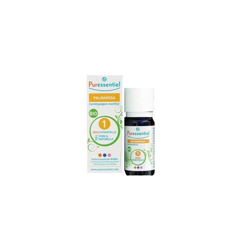 Puressentiel Huile Essentielle Bio Palmarosa 10 ml Puressentiel Huile Essentielle Bio Palmarosa 10 ml