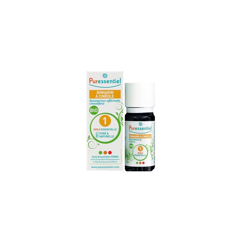 Puressentiel Huile Essentielle Bio Romarin Cinéole 10 ml Puressentiel Huile Essentielle Bio Romarin Cinéole 10 ml