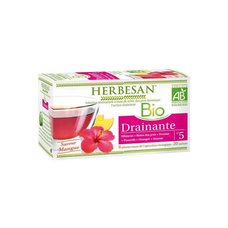 Super Diet Herbesan Infusion Bio Drainante x 20 sachets Super Diet Herbesan Infusion Bio Drainante x 20 sachets
