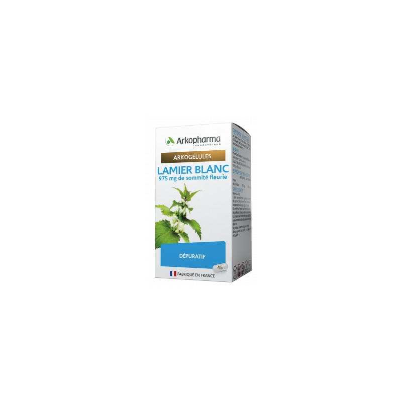 Arkopharma Arkogélules Lamier Blanc 45 gélules Arkopharma Arkogélules Lamier Blanc 45 gélules