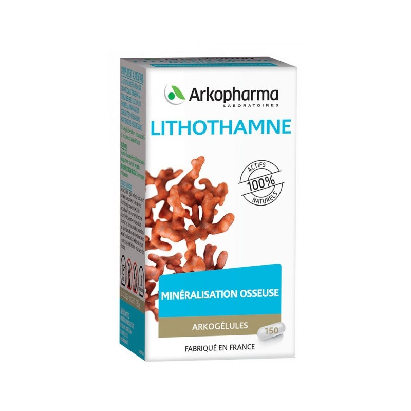 Arkopharma Arkogélule Lithothamne Basidol 150 gélules Arkopharma Arkogélule Lithothamne Basidol 150 gélules