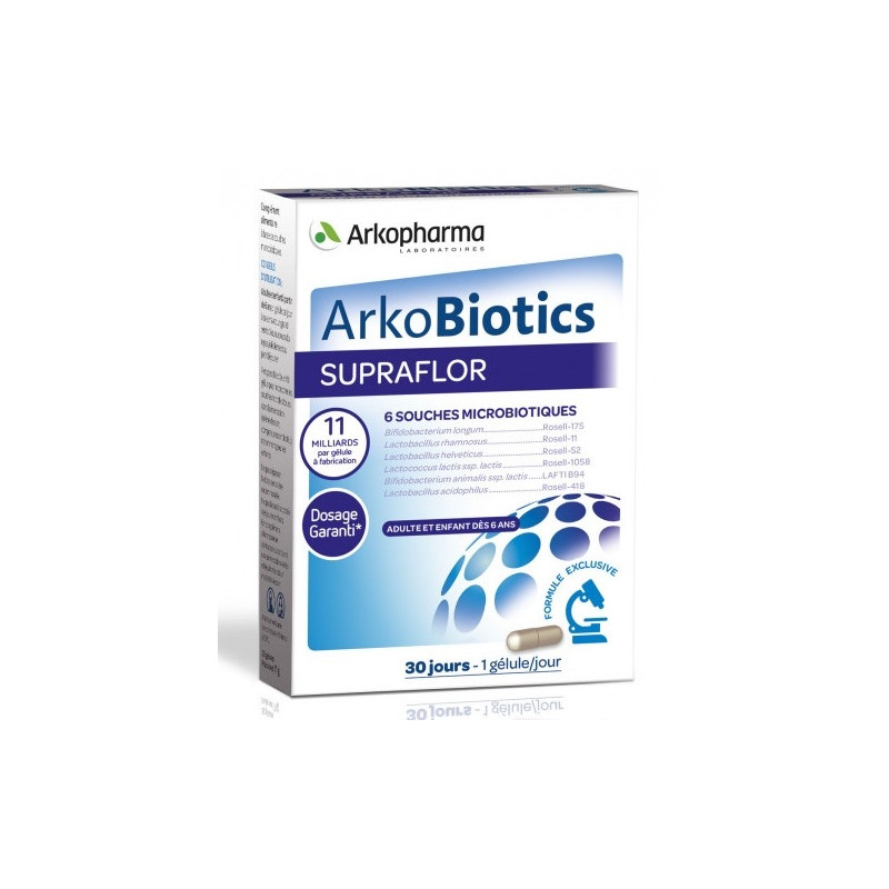 Arkopharma Supraflor 30 gélules Arkopharma Supraflor 30 gélules