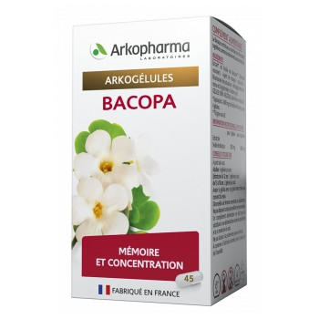 Arkopharma Arkogélules Bacopa 45 gélules