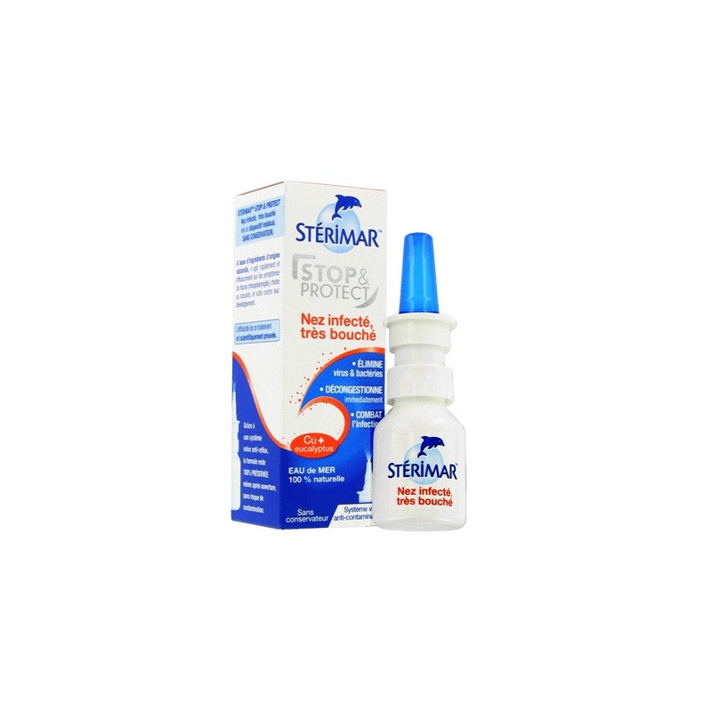 Stérimar Stop & Protect Nez Infecté Trés Bouché 20 ml Stérimar Stop & Protect Nez Infecté Trés Bouché 20 ml