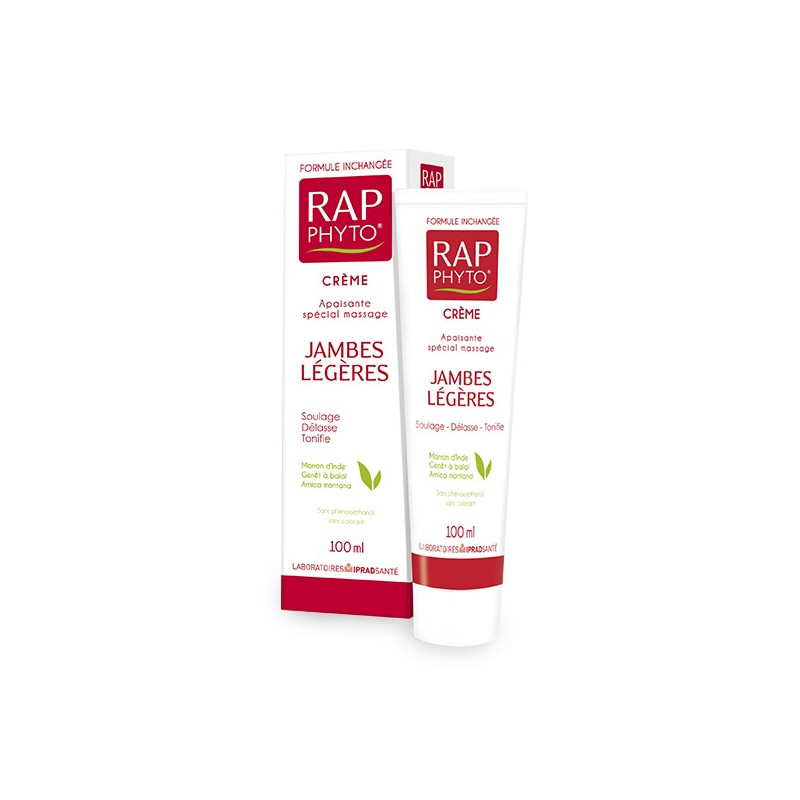 Rap Phyto jambes Légères Crème 100 ml Rap Phyto jambes Légères Crème 100 ml