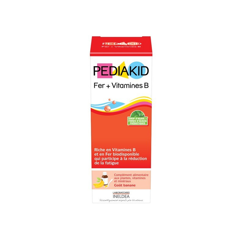 Pediakid Fer + Vitamines B 125 ml Pediakid Fer + Vitamines B 125 ml