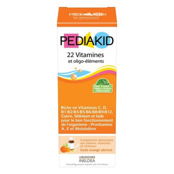 Pediakid 22 Vitamies & Oligo-éléments 125 ml
