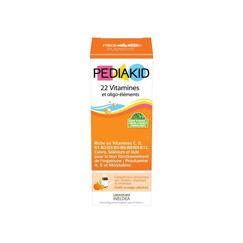 Pediakid 22 Vitamies & Oligo-éléments 125 ml Pediakid 22 Vitamies & Oligo-éléments 125 ml