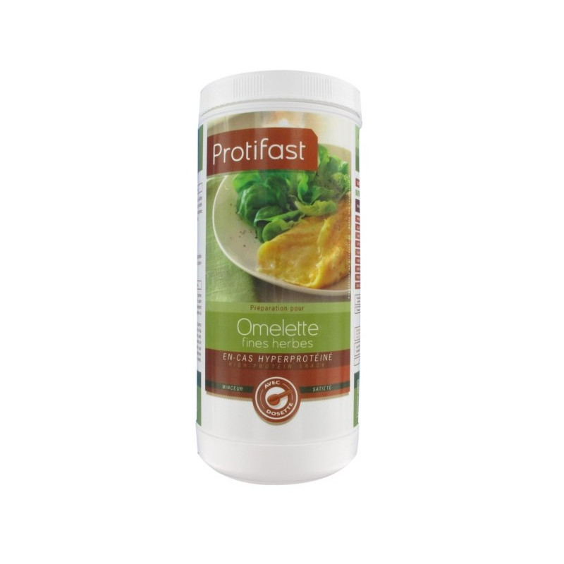 Protifast Hyperprotéiné Préparation Omelette Fines Herbes 500g Protifast Hyperprotéiné Préparation Omelette Fines Herbes 500g