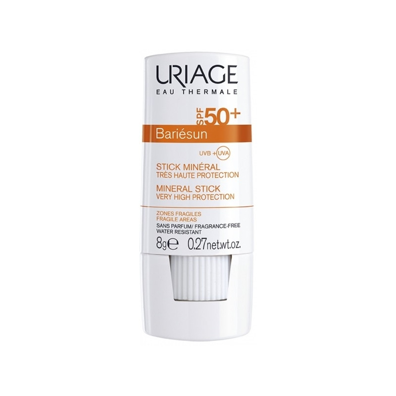 Uriage Bariésun Spf 50+ Stick Minéral Zones Fragiles 8g Uriage Bariésun Spf 50+ Stick Minéral Zones Fragiles 8g