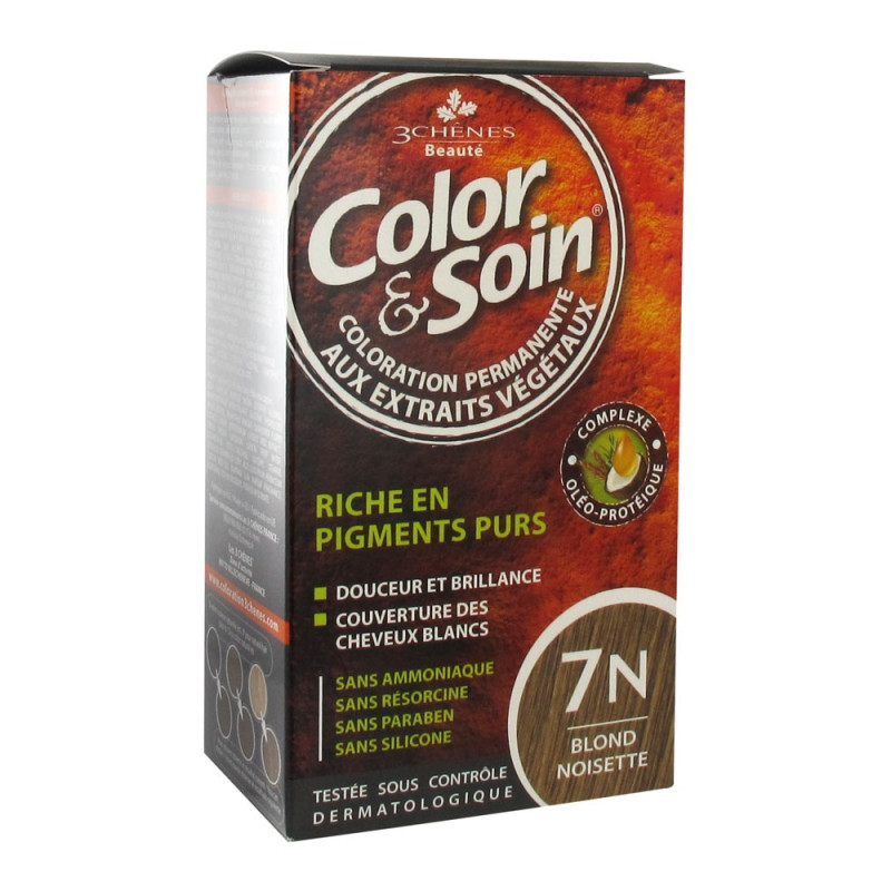 les 3 Chenes Color et Soin 7N Blond Noisette les 3 Chenes Color et Soin 7N Blond Noisette