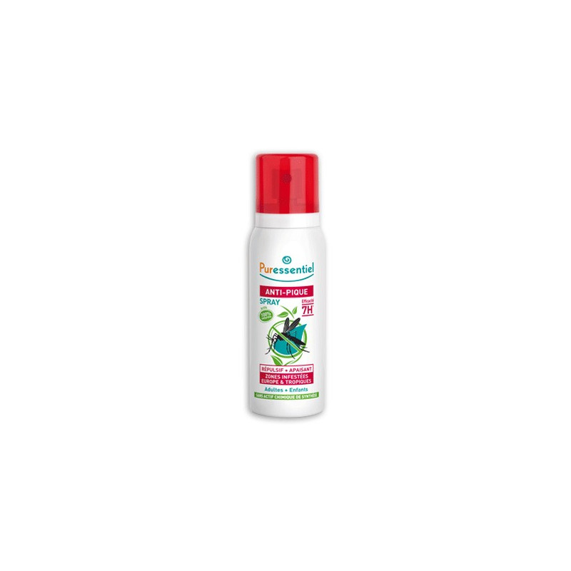 Puressentiel Anti-pique Spray Répulsif + Apaisant 75 ml Puressentiel Anti-pique Spray Répulsif + Apaisant 75 ml